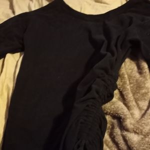 Long sleeved scrunch dress